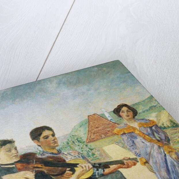 Three Women in the Vineyard; Drei Frauen im Weinberg, 1912 by Max Klinger