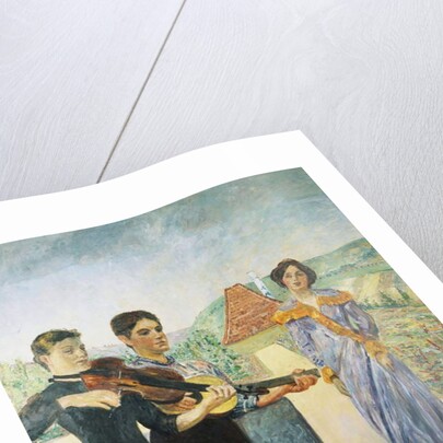 Three Women in the Vineyard; Drei Frauen im Weinberg, 1912 by Max Klinger