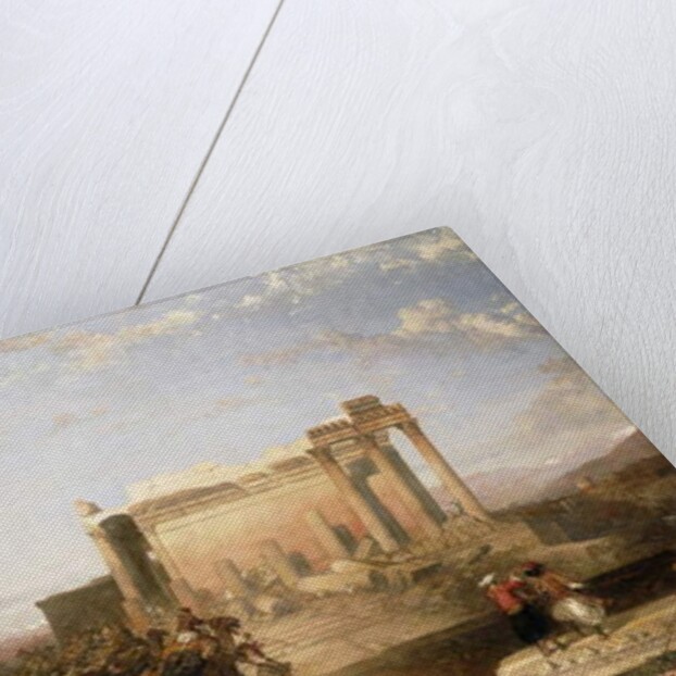 Ruins of the Temple of the Sun at Baalbec, 1861 by David Roberts