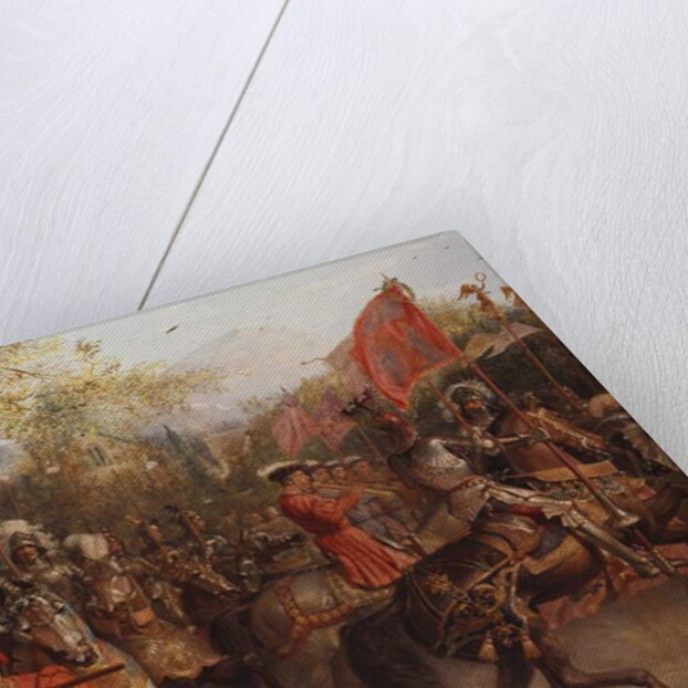 Hail! Here comes the conquering Hero, 1893 by Edward Henry Corbould