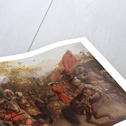 Hail! Here comes the conquering Hero, 1893 by Edward Henry Corbould