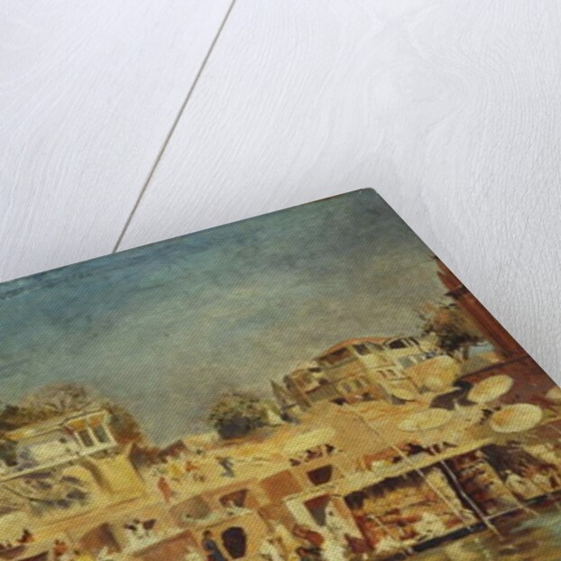 View of the Ghats at Benares, 1873 by Edwin Lord Weeks