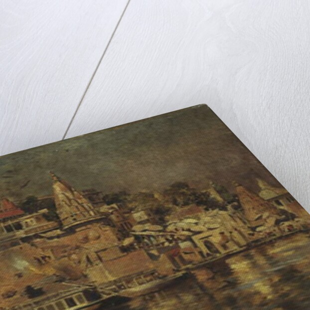 View of the Ghats at Benares, 1873 by Edwin Lord Weeks