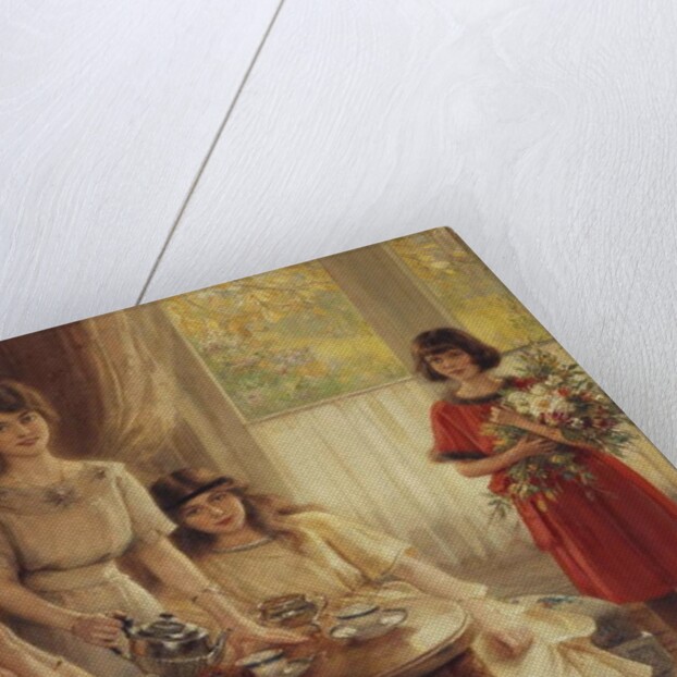 Tea Time; L'Heure du The, by Albert Lynch