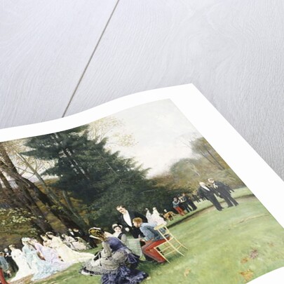 The Wedding, Fontainebleu; Les Noces, Fontainbleu by Charles Edouard Delort