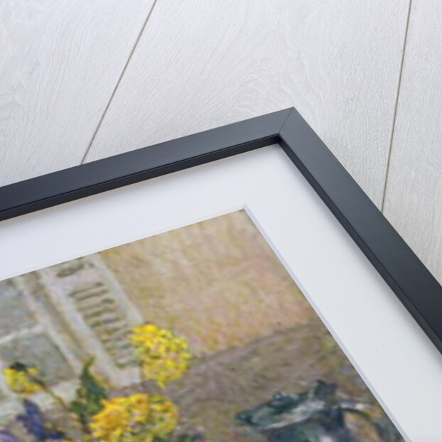 Yellow Dahlias; Les Dahlias Jaunes, 1925 by Henri Eugene Augustin Le Sidaner