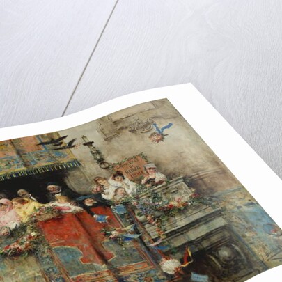 The Carnival in Rome; Il Carnevale di Roma, 1881 by Jose Benlliure y Gil