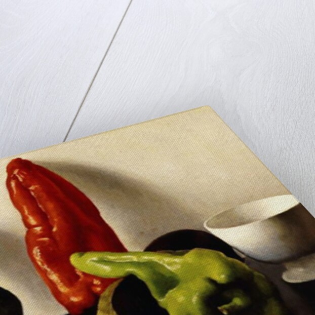 Still Life with Red and Green Peppers, 1924 by Arthur Segal