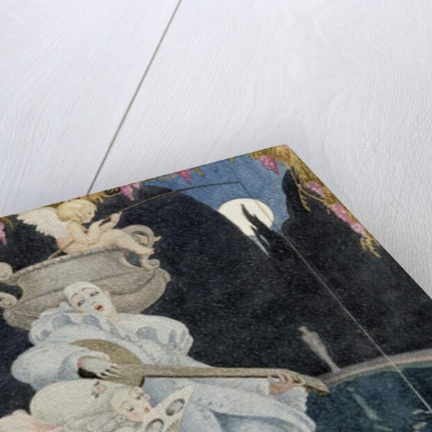 Elegante et Pierrot, 1918 by Gerda Marie Frederike Wegener