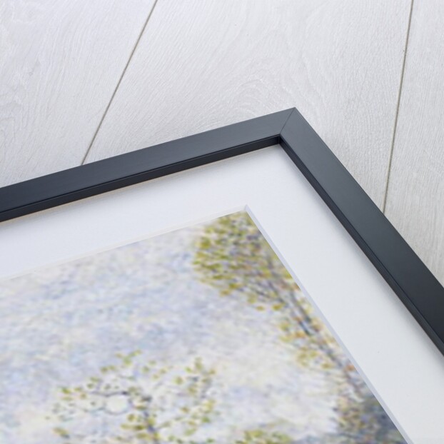 Apple Tree in Flower at Eragny by Camille Pissarro