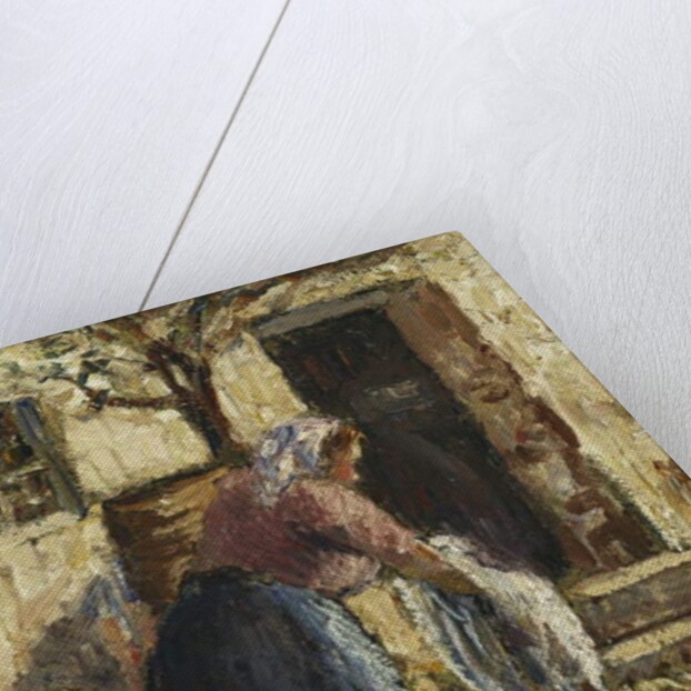 The Washerwoman; La Laveuse, c.1898 by Camille Pissarro