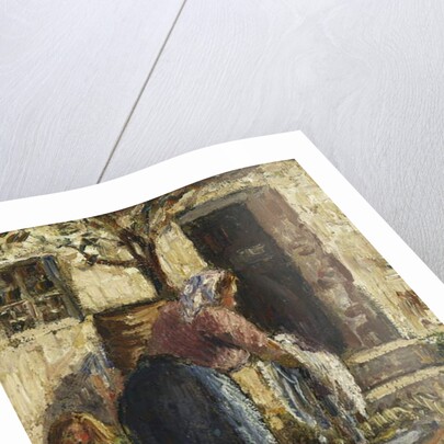 The Washerwoman; La Laveuse, c.1898 by Camille Pissarro