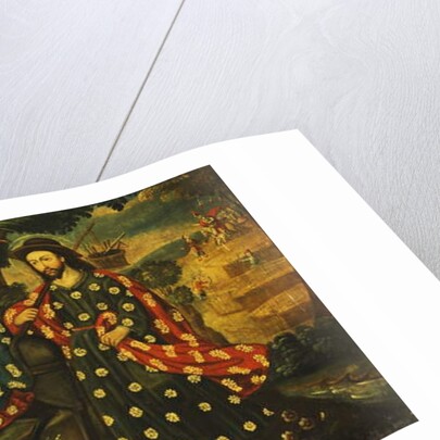 The Flight into Egypt by Cuzco School