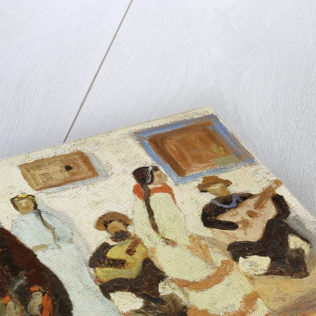 Creole Dancing; Baile Criollo by Pedro Figari