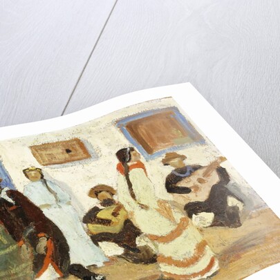 Creole Dancing; Baile Criollo by Pedro Figari