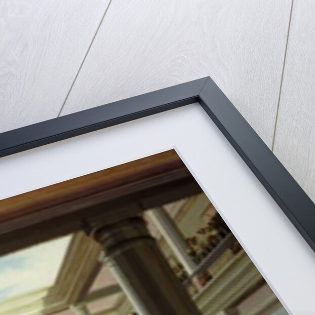 Courtyard View; Vista del Patio by Jose Agustin Arrieta