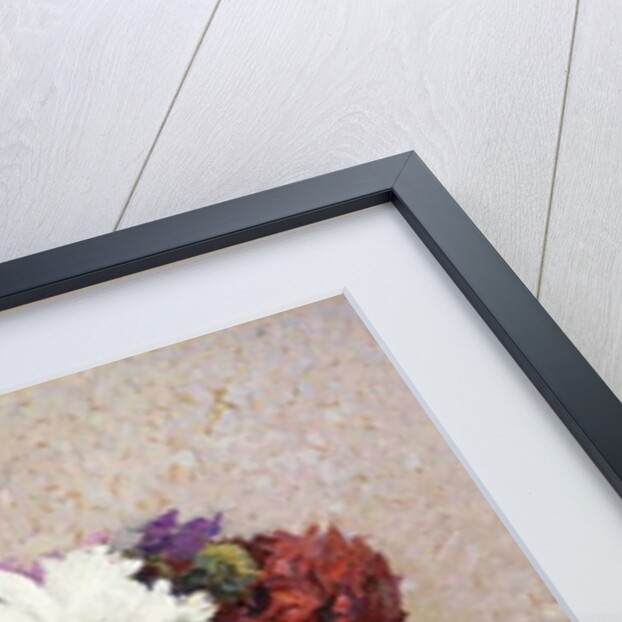 A Bouquet of Dahlias, by Henri Jean Guillaume Martin