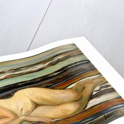 Nude Woman Sleeping; Nu Allonge by Henri Lebasque