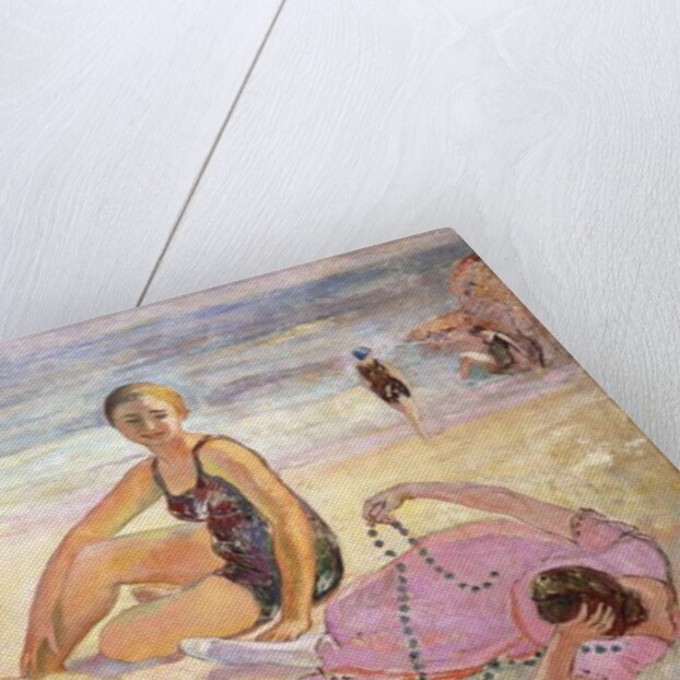 Three Women on the Beach; Trois Femmes a la Plage by Henri Lebasque