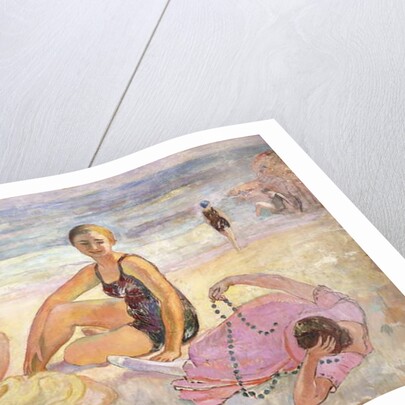 Three Women on the Beach; Trois Femmes a la Plage by Henri Lebasque