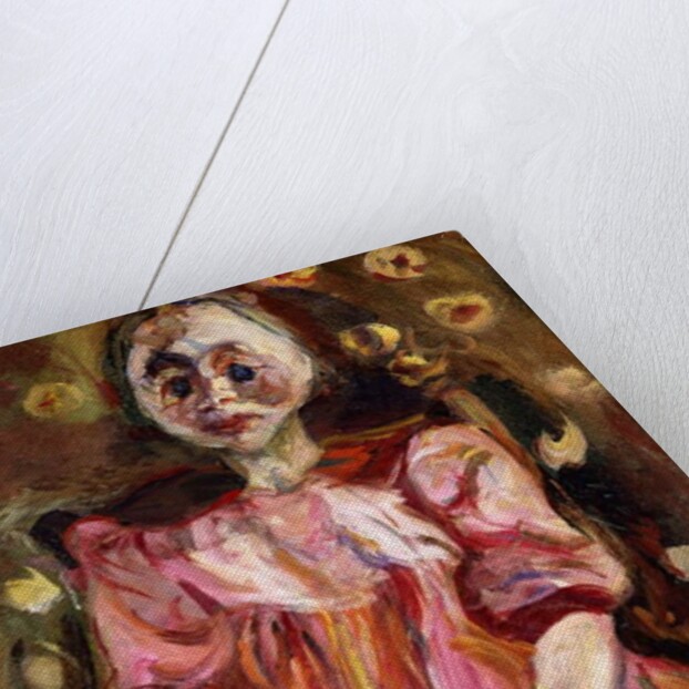 The Little Girl in Pink; La Petite Fille en Rose, 1923-1924 by Chaim Soutine