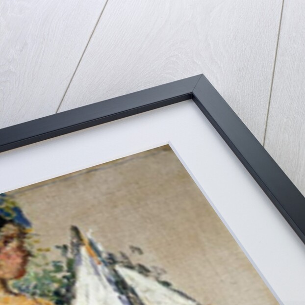 Boy with Boat; Garcon avec Bateau by Henri Jean Guillaume Martin