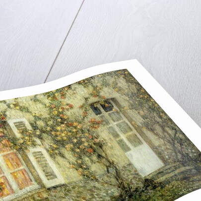 The House of Roses by Henri Eugene Augustin Le Sidaner