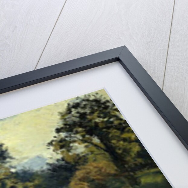 The Pond at Montfoucault; L'Etang de Montfoucault, 1874 by Camille Pissarro