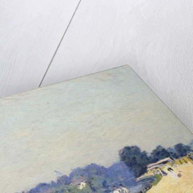 The Road to Hampton Court by Alfred Sisley