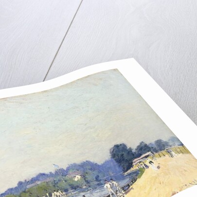The Road to Hampton Court by Alfred Sisley