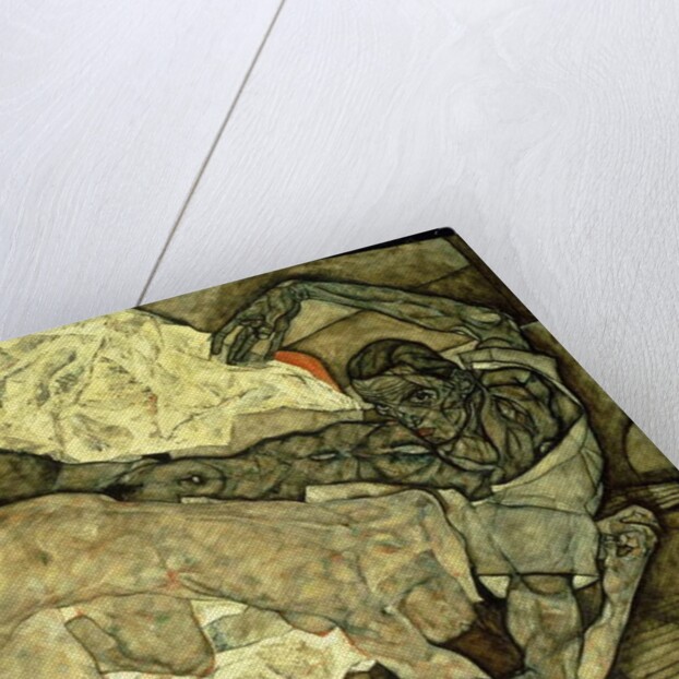 Lovers; Liebespaar, 1914 by Egon Schiele