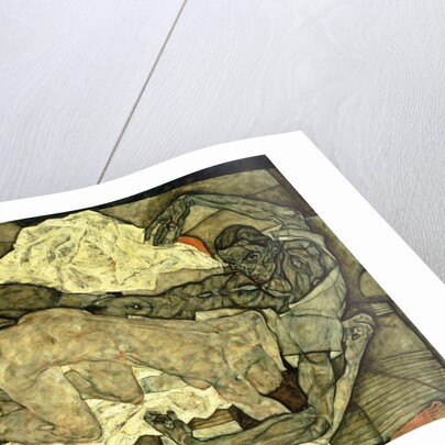 Lovers; Liebespaar, 1914 by Egon Schiele