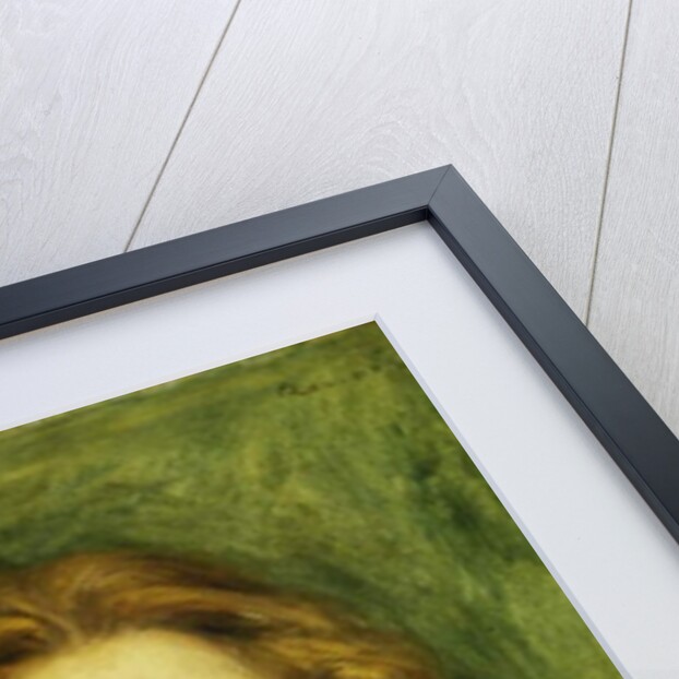 Head of Girl; Tete de Jeune Fille, 1888 by Pierre Auguste Renoir