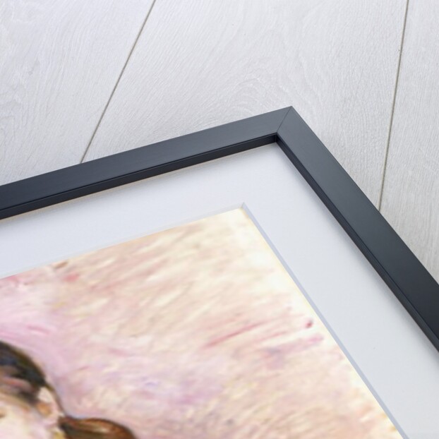 Young Woman in a Blue Corset; Jeune Fille au Corset Bleu, 1891 by Berthe Morisot