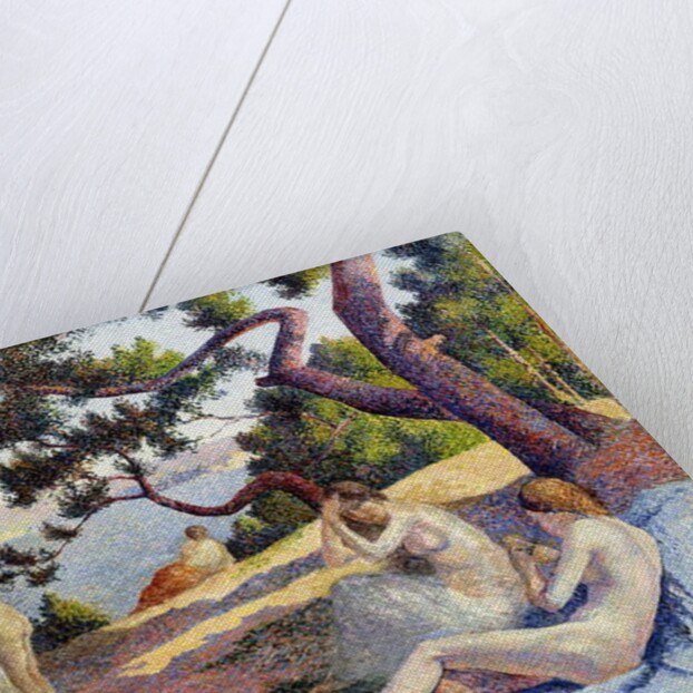 Bathers at Saint Tropez; Baigneuses a Saint-Tropez, 1892 by Maximilien Luce