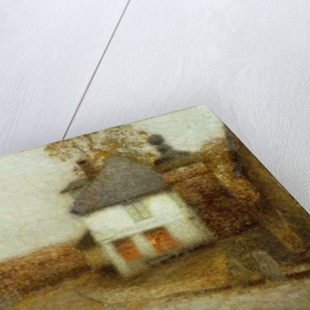 The Pillars, Gerberoy; Les Piliers, Gerberoy, 1901 by Henri Eugene Augustin Le Sidaner