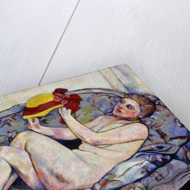 Nude Reaching on a Sofa; Nu Allonge sur un Canape, 1928 by Marie Clementine (1865-1938) Valadon