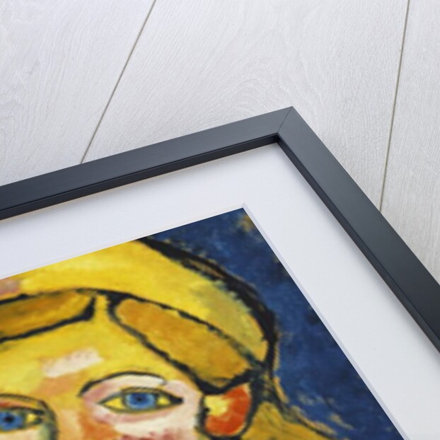 Child with Blue Eyes; Kind mit Blauen Augen, 1912 by Alexej von Jawlensky