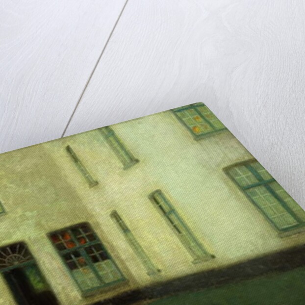 Corner of the Beguines Houses; Coin de Beguinage, 1898 by Henri Eugene Augustin Le Sidaner