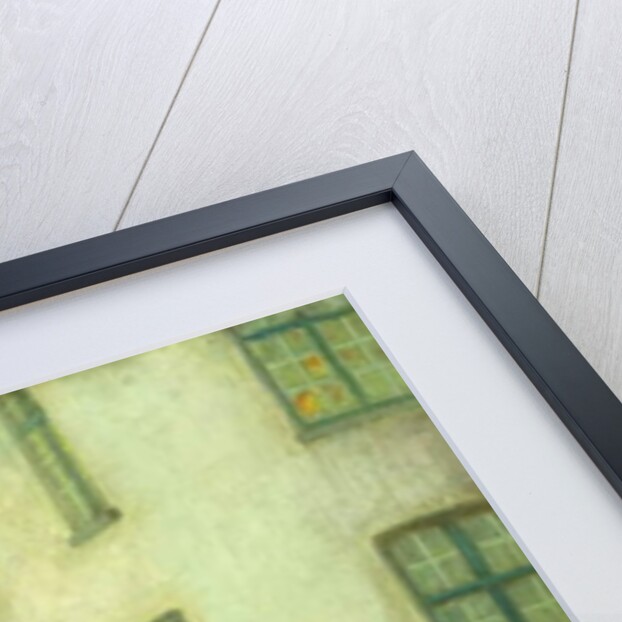 Corner of the Beguines Houses; Coin de Beguinage, 1898 by Henri Eugene Augustin Le Sidaner