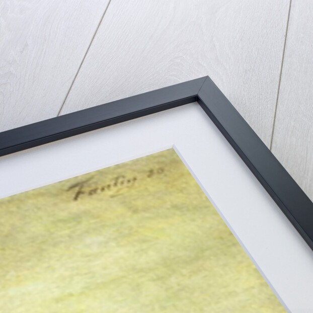 Still-life, Raisins and Apples in a Basket by Ignace Henri Jean Fantin-Latour