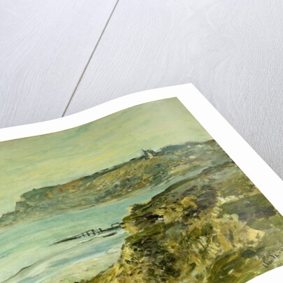 The Cliffs at Sainte-Adresse; La Falaise de Saint Adresse, 1873 by Claude Monet