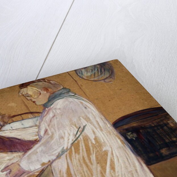 Two Woman Making their Bed; Deux Femmes Faisant leur Lit, 1891 by Henri de Toulouse-Lautrec