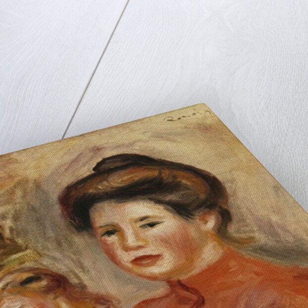 Portrait of Gabrielle by Pierre Auguste Renoir