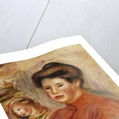 Portrait of Gabrielle by Pierre Auguste Renoir