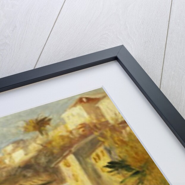 View of the Post Office, Cagnes; Vue de la Poste, Cagnes, 1907 by Pierre Auguste Renoir