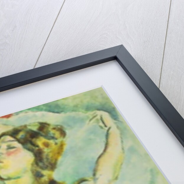 Nude Woman Reclining; Femme Nue Allongee, 1920-1925 by Jules Pascin