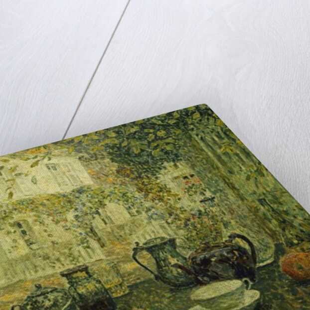 The Stone Table; Le Table de Pierre, 1919 by Henri Eugene Augustin Le Sidaner