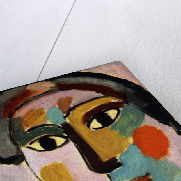 Head; Kopf, c.1916 by Alexej von Jawlensky