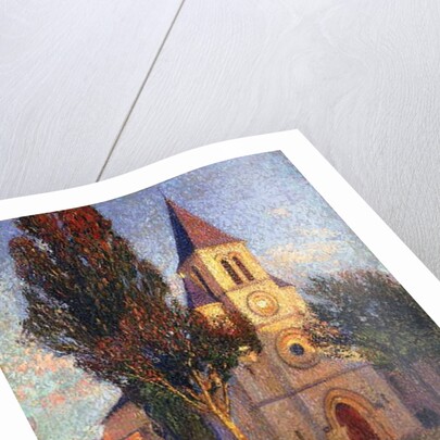 The Church at Labastide du Vert; L'Eglisede la bastide du Vert, by Henri Jean Guillaume Martin